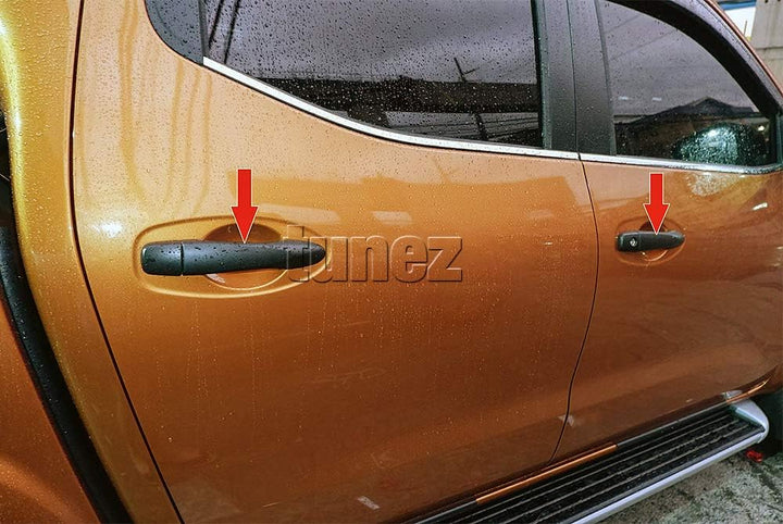 tunez Türgriffabdeckung Mattschwarz Für Navara NP300 D23 Serie X-Trail T32 Qashqai J11 DX RX ST Visi