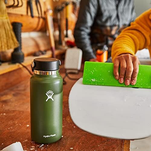 HYDRO FLASK - Trinkflasche 946ml (32oz) - Isolierte Wasserflasche aus Edelstahl - Sportflasche mit a