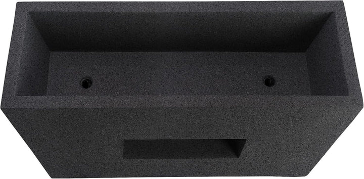 Pflanzwerk® Pflanzkübel Vista Granit Anthrazit 66x66x28cm *Frostbeständig* *UV-Schutz* *Qualitätswar
