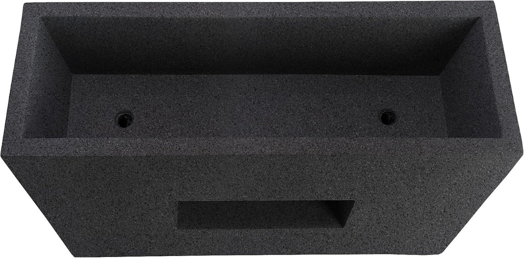 Pflanzwerk® Pflanzkübel Vista Granit Anthrazit 52x75x27cm *Frostbeständiger Blumenkübel* *UV-Schutz*