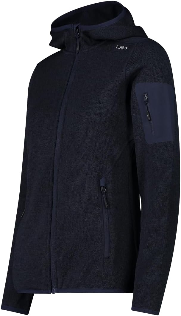 CMP Damen Hoodie Rain Jacke Regenjacke Hardshelljacke XXS B. Blue, XXS B. Blue