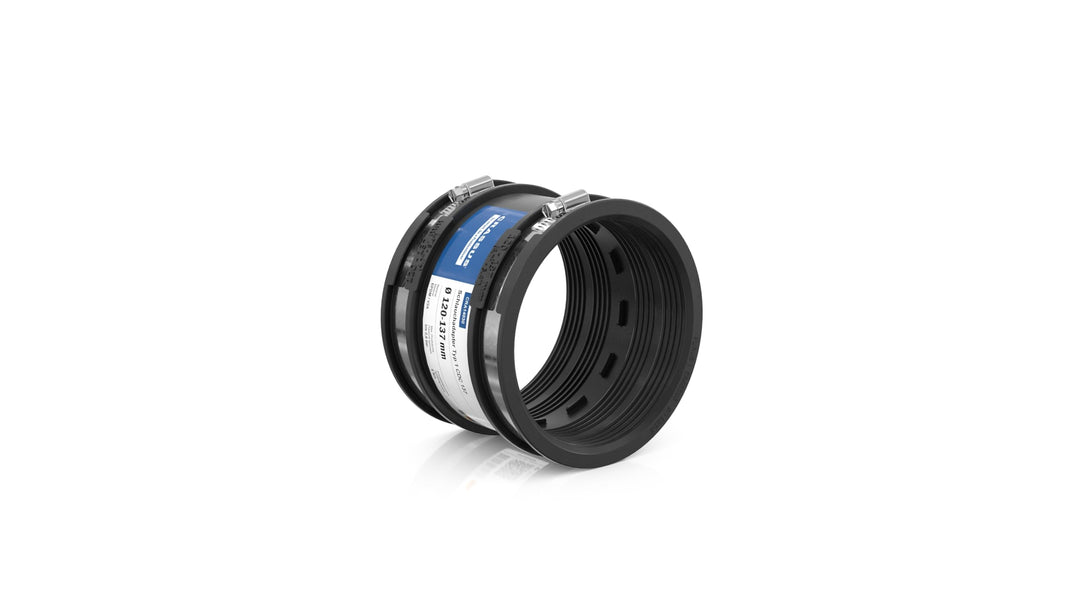 Crassus Schlauchadapter CDC 135 Typ 1, EPDM / V2A, 1 Stück, 120-135 mm, CRA14030, 120-135 mm