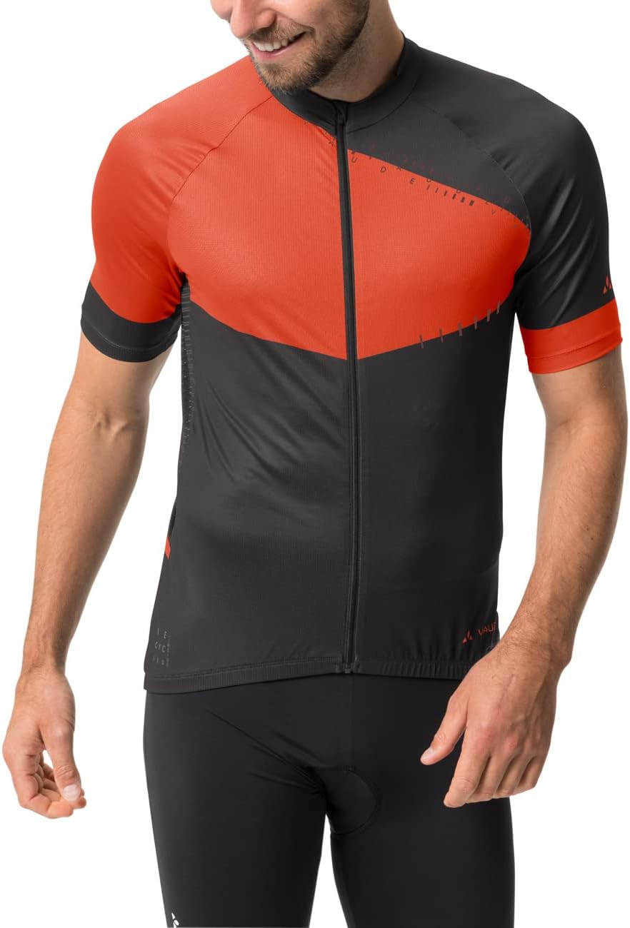 VAUDE Herren Men's Posta Fz Tricot Trikot, Glowing Red