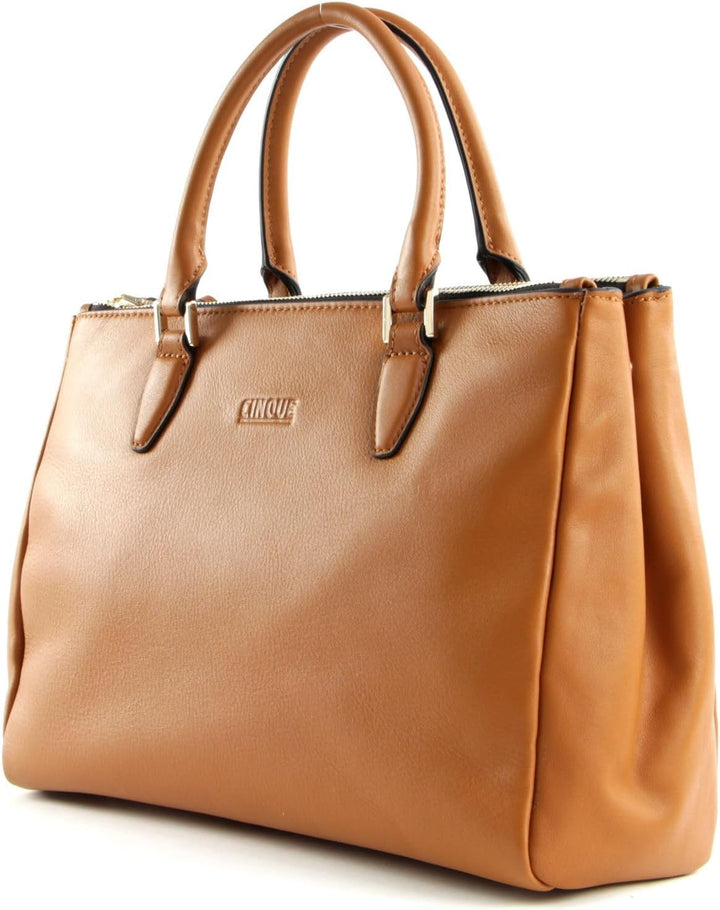 CINQUE Ada Handbag Cognac