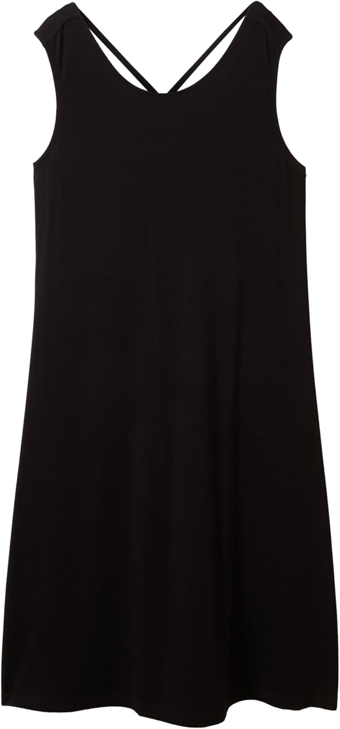 TOM TAILOR Damen Basic Jerseykleid 32 14482 - Deep Black, 32 14482 - Deep Black