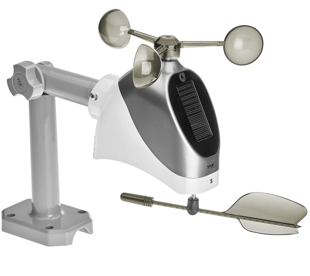 TFA-Dostmann Funk-Wetterstation mit WLAN VIEW PRO TFA 35.8003.01.89 Pool Farbdisplay, Aussensensor W