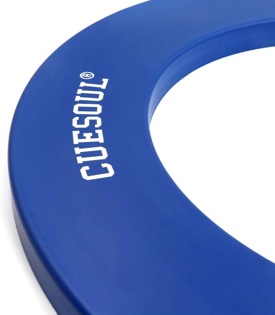 CUESOUL Dartboard Surround Hochdichte Dauerhafte Verwendung Blau Kein Muster, Blau Kein Muster
