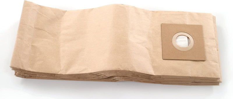 Nilfisk Filtersack Papier VP600 (10 Stück, für Industriesauger von Nilfisk geeignet, sicherer Halt,