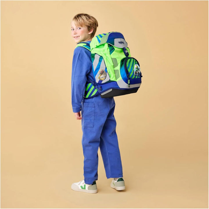 ergobag Pack Set ergonomischer Schulrucksack flexibel 6-teilig Set 1. Klasse Grundschule für Mädchen