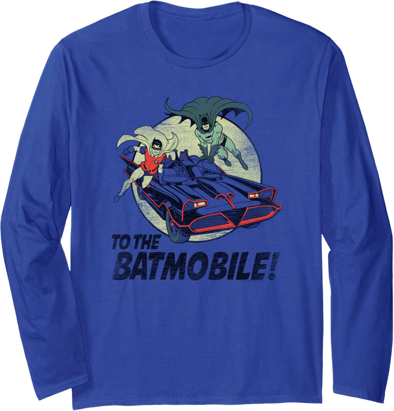 Batman Classic TV Series To the Batmobile Langarmshirt