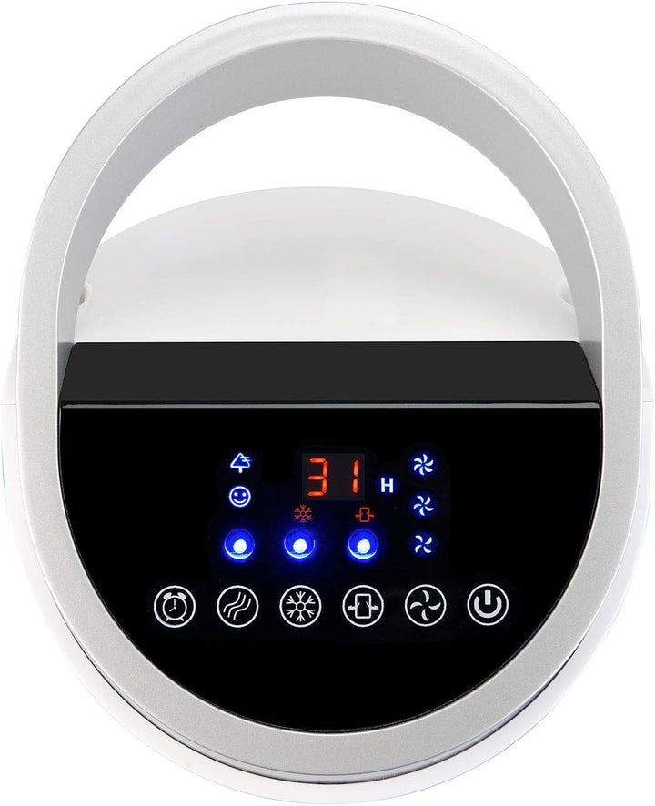 Sichler Haushaltsgeräte Air Cooler: 3in1-WLAN-Luftkühler mit App, für Siri, Alexa & Google Assistant