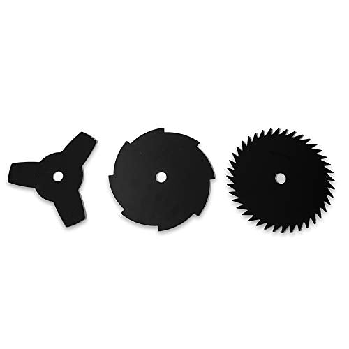 3er Set Messer (3, 8 und 40 Zähne) für Motorsense und 4 in 1 Multifunktionsgerät CHESTER