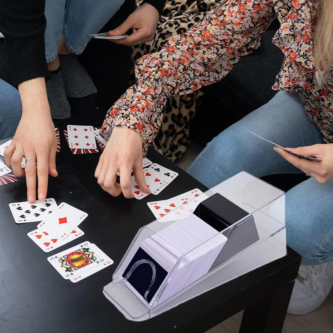 Kartenhändler, Pokerhändler | Poker-Dealer-Halter, Blackjack-Dealer-Schuh | Wiederverwendbarer Karte