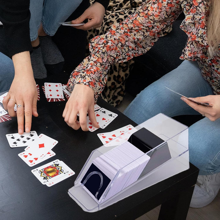 Kartenhändler, Pokerhändler | Poker-Dealer-Halter, Blackjack-Dealer-Schuh | Wiederverwendbarer Karte