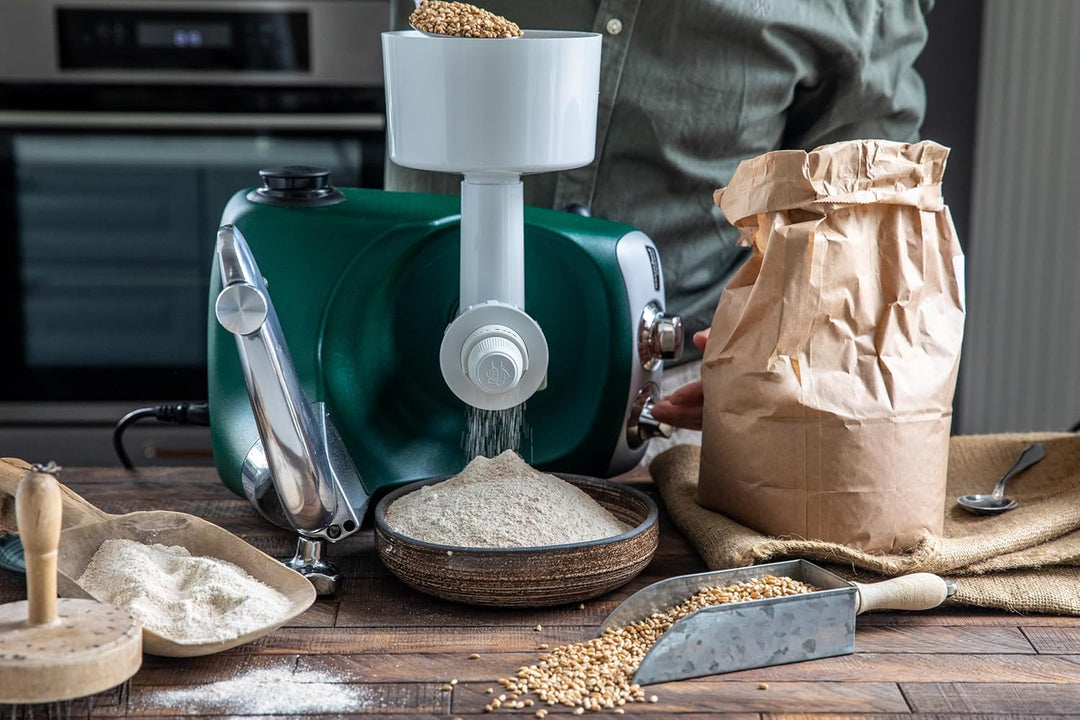 Ankarsrum Getreide- und Kaffeemühle - Vielseitiges Küchengerät für frisch gemahlenes Getreide und ar