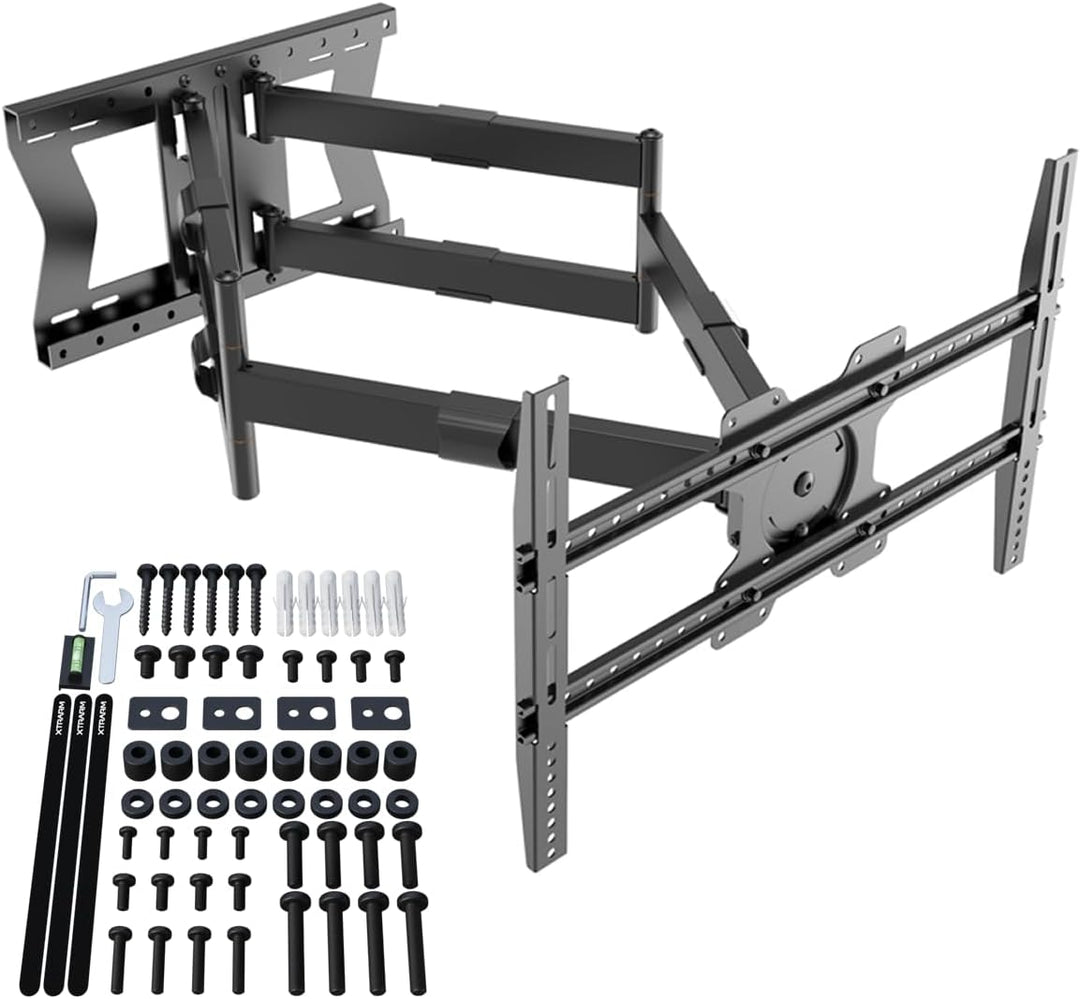 XTRARM TiTon Double 100 cm, TV-Wandhalterung, schwenkbar, neigbar 80kg, VESA max.600x400 100 cm / 80