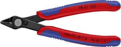 Knipex Rohrschneider für Kunststoffrohre 185 mm 94 10 185 & Electronic Super Knips, Elektronik-Seite