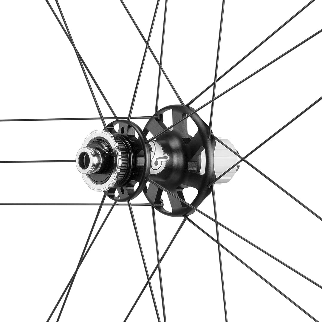 Campagnolo Unisex – Erwachsene Scirocco DB Laufradsatz, Schwarz, 28"