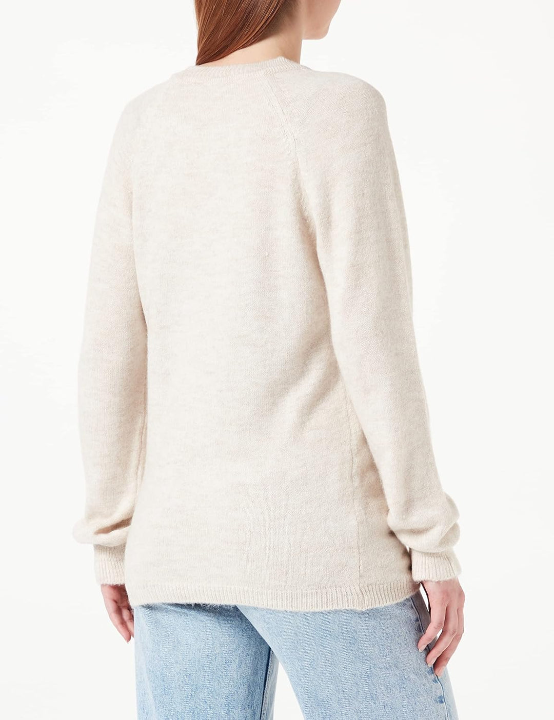 Noppies Damen Pullover Pierz Long Sleeve 42 Oatmeal - P807, 42 Oatmeal - P807