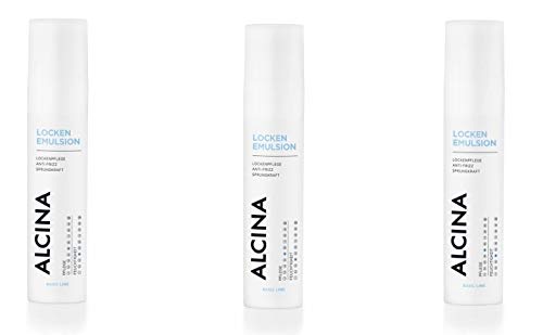 Alcina Locken Emulsion 3 x 100ml Unparfümiert 100 ml (3er Pack), Unparfümiert 100 ml (3er Pack)