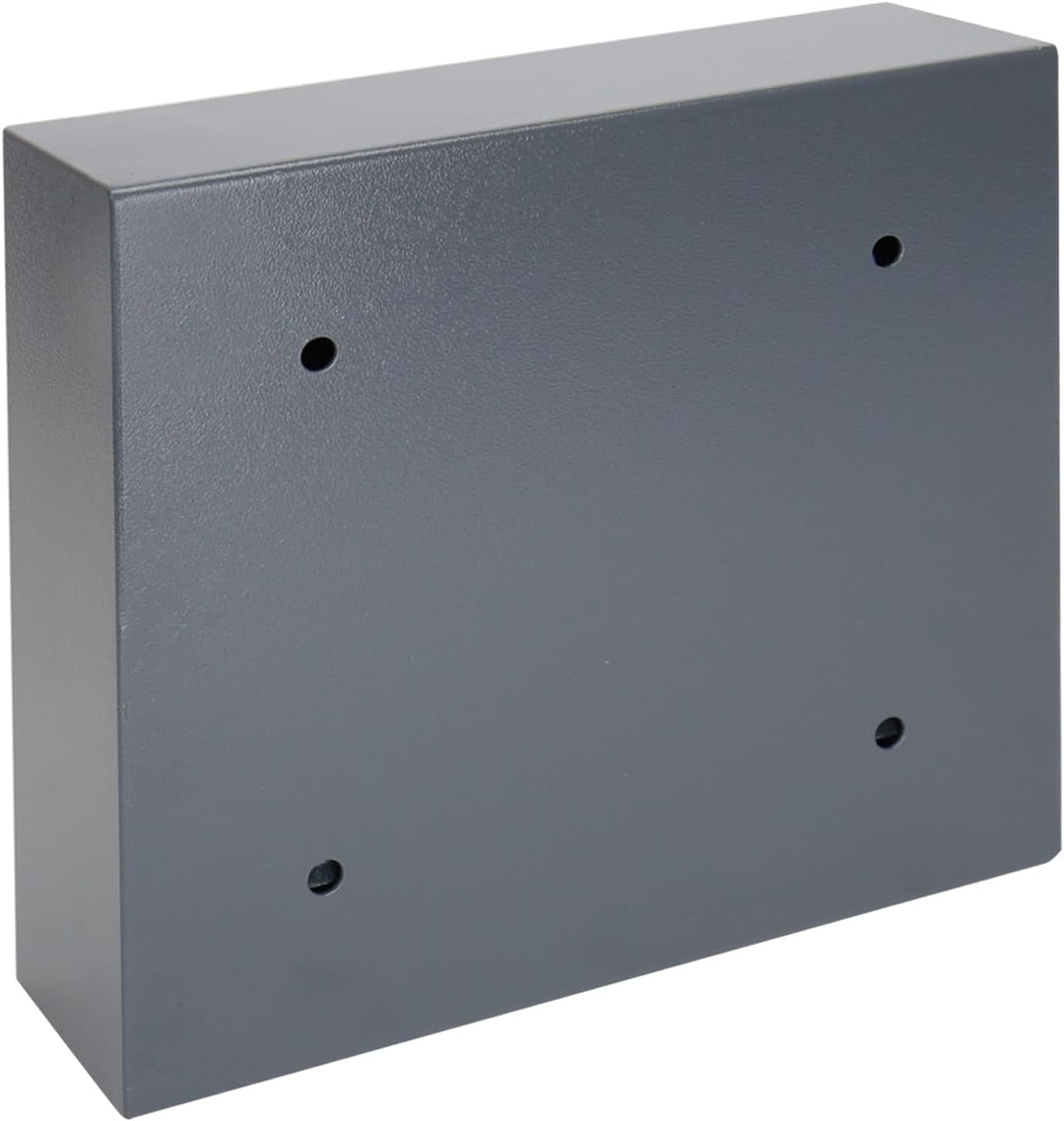 HMF 2030-11 Schlüsseltresor mit Elektronikschloss | 30 Haken | 30 x 28 x 10 cm | Anthrazit, 30 Haken