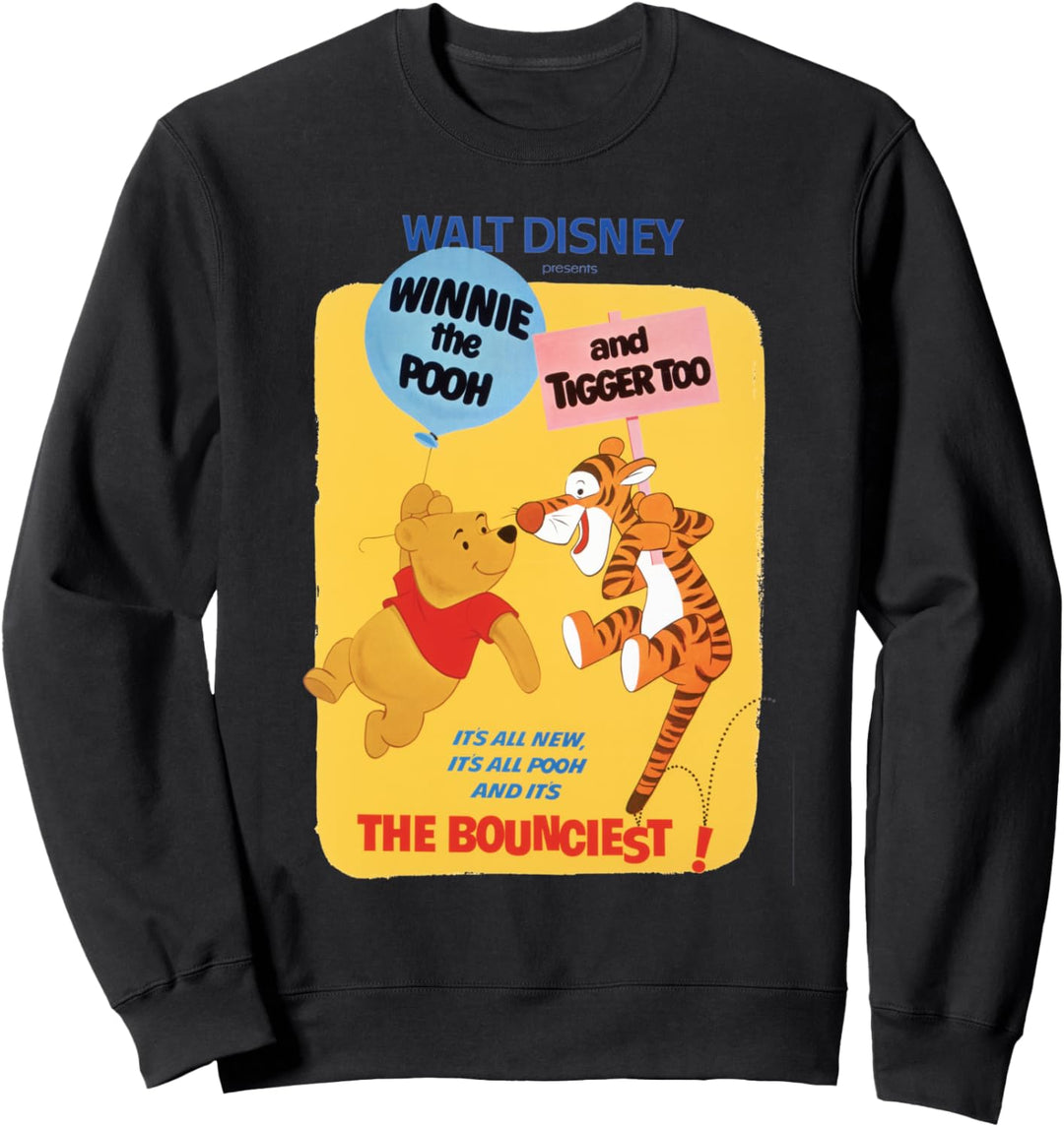 Walt Disney Presents Winnie the Pooh and Tigger Poster Sweatshirt