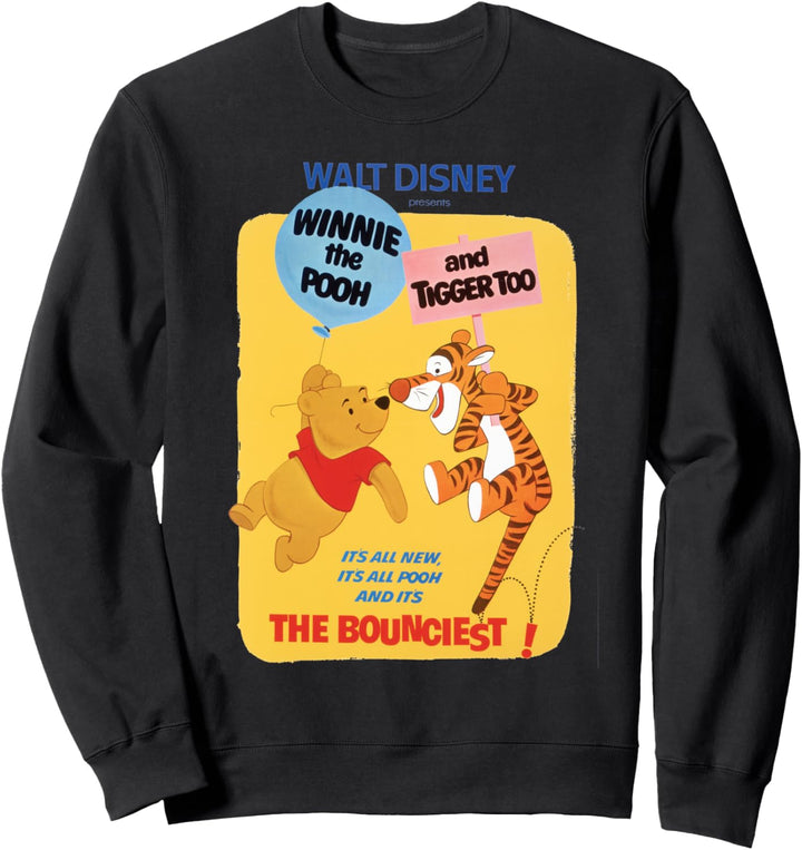 Walt Disney Presents Winnie the Pooh and Tigger Poster Sweatshirt
