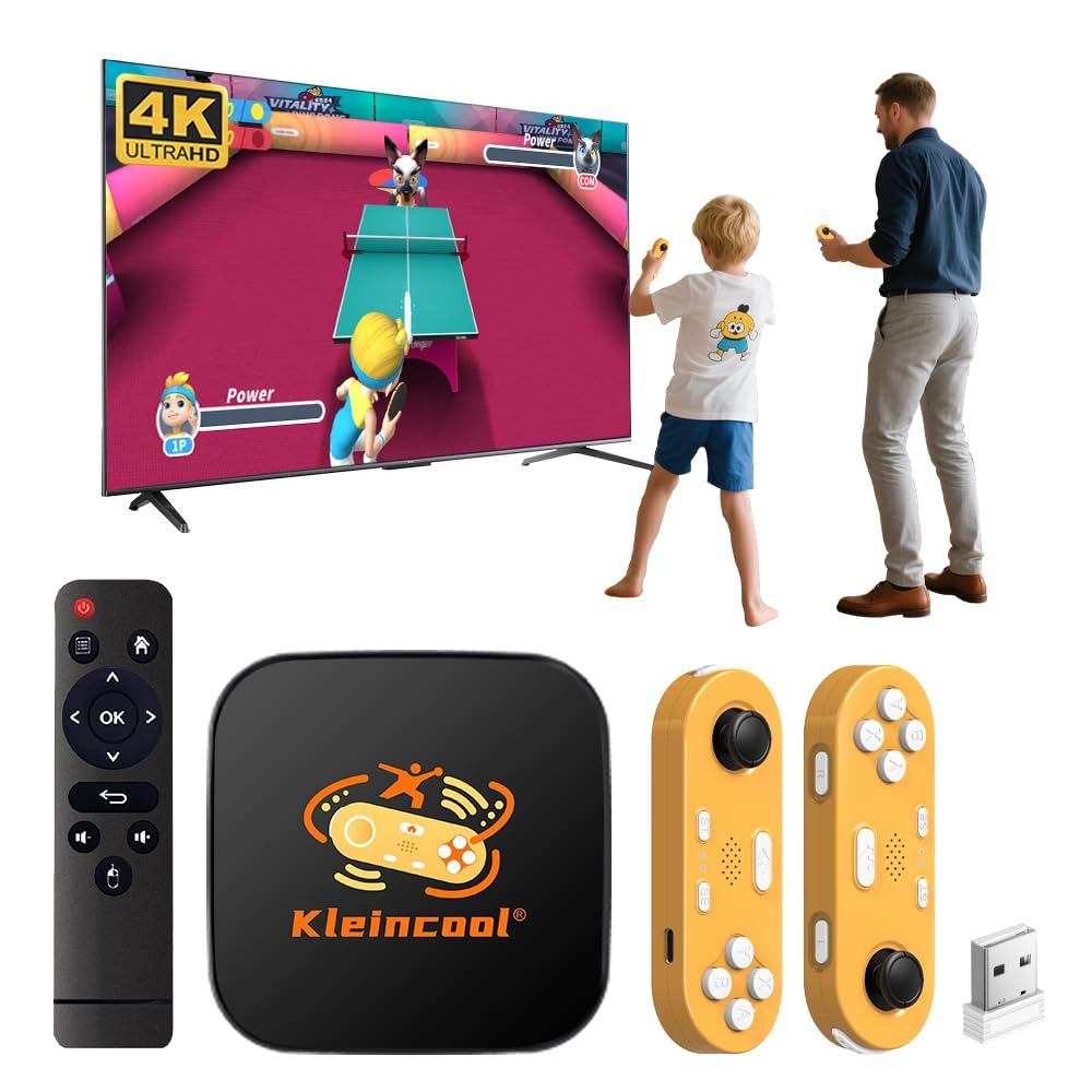 TV-Spielkonsole, Consola de Videojuegos 4 GB RAM + 64 GB ROM, Maschine mit kabellosem Gamepad Somato