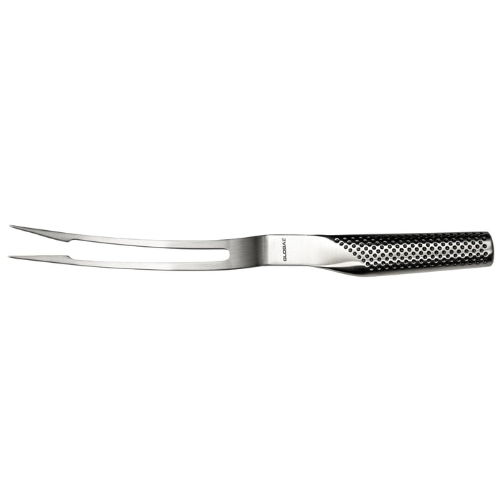 Global Knives G-13 gebogene Tranchiergabel, 30 cm, Cromova-18- Edelstahl