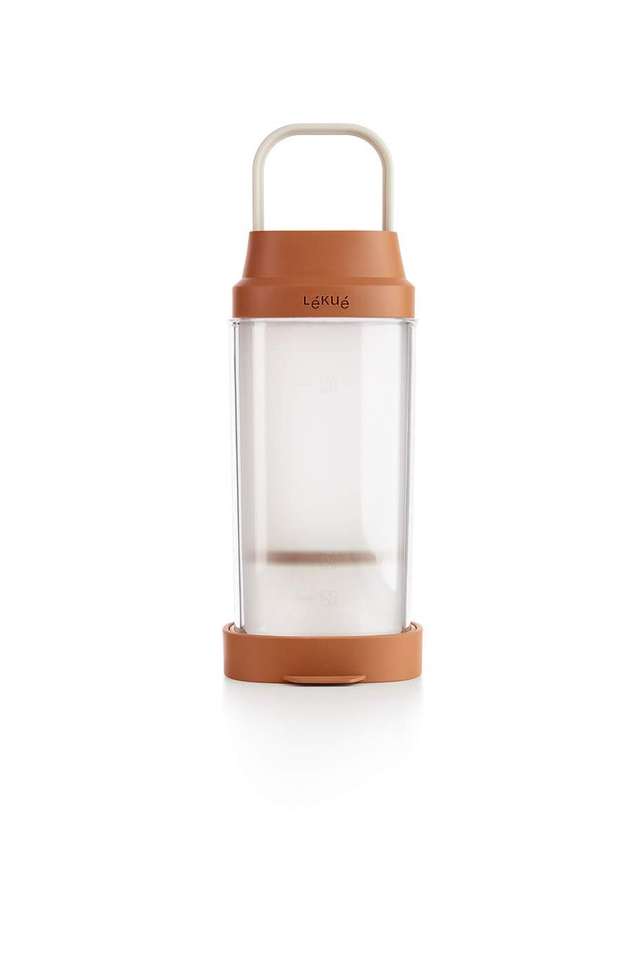 Lékué Home Gemüse Getränkebehälter, 1000 Milliliter, Kunststoff, braun