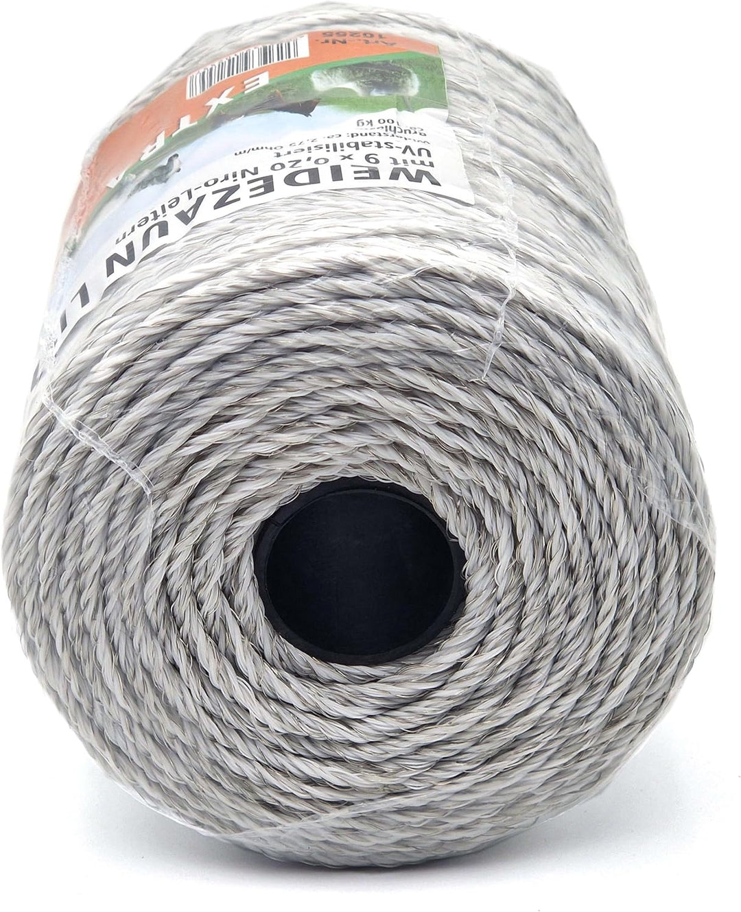Weidezaun Spezial Litze Jumbo 400m 9 Niroleiter 2,75 Ohm/m UV Stabilisiert