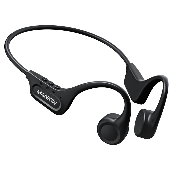 MANKIW Knochenschall Kopfhörer Bluetooth, Open Ear Kopfhörer Bluetooth 5.3, Typ-C Ladeanschluss, IPX