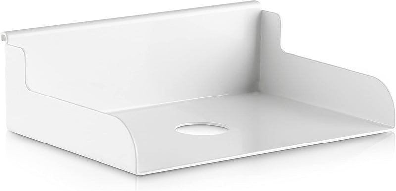 InLine Slatwall -  Ablage klein, Dokumentenablage, Zubehör für das Slatwall System, 18x12x5,5cm weis