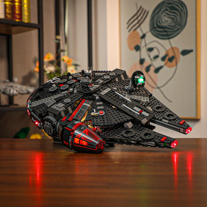 BRIKSMAX Led Licht für Lego Halcón Oscuro 75389 - Compatible with Lego Star Wars Bausteinen Modell -