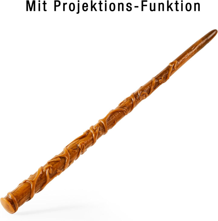 Wizarding World Harry Potter - Leuchtzauberstab von Hermine Granger mit Patronus-Projektion,, ca. 33