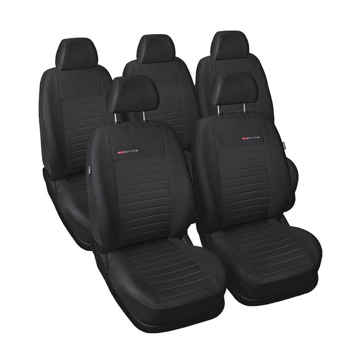 Mossa - Massgeschneiderte Sitzbezüge Auto kompatibel mit Volkswagen Sharan II Van (2010-2022) 5 Sitz