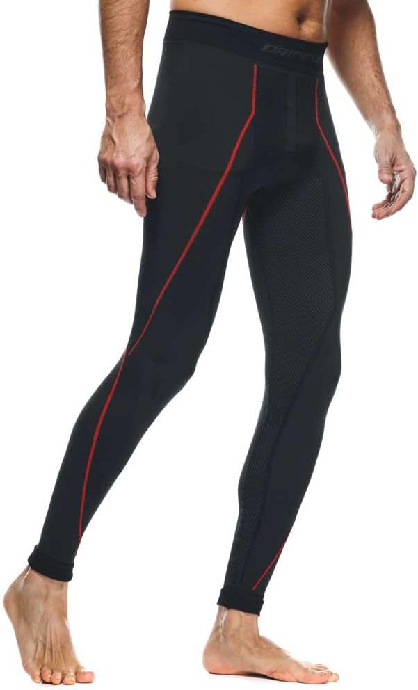 Dainese Herren Thermo Pants Baselayer-Hose M Schwarz/Rot, M Schwarz/Rot