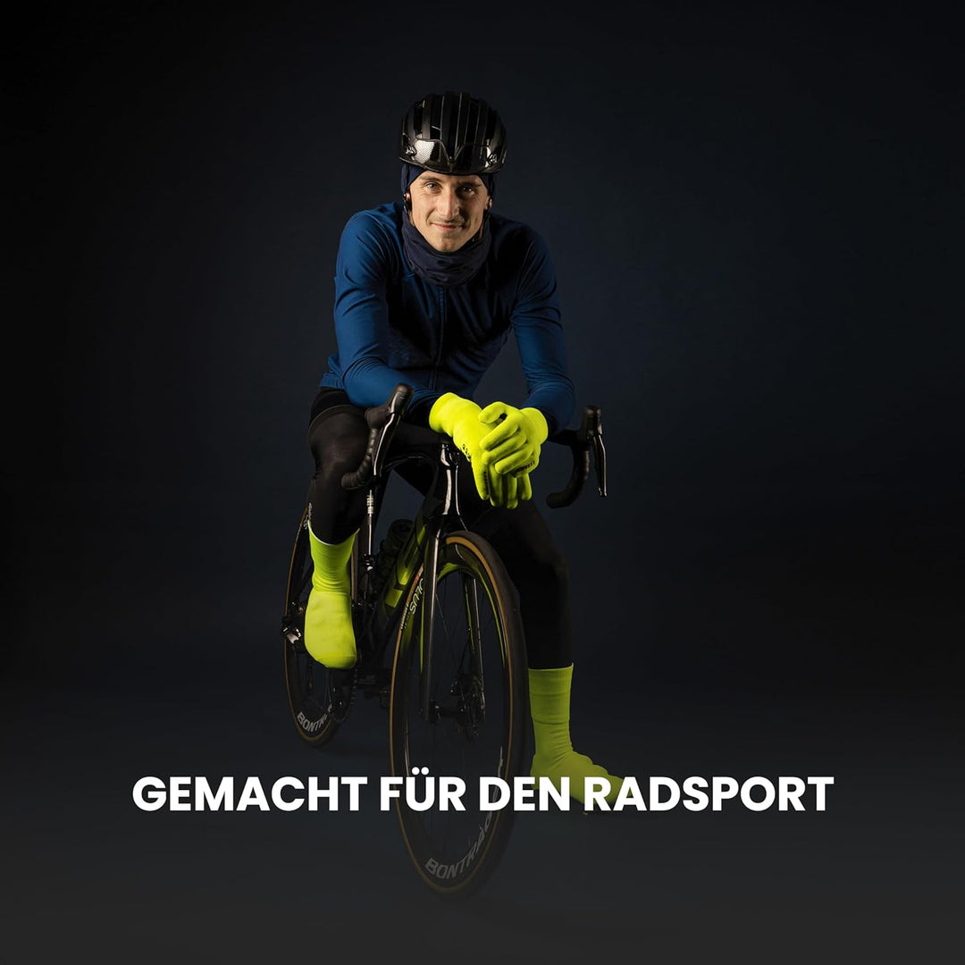GripGrab wasserdichte Gestrickte Fahrradhandschuhe rutschfeste Winddichte Thermo Radsport Regenschut