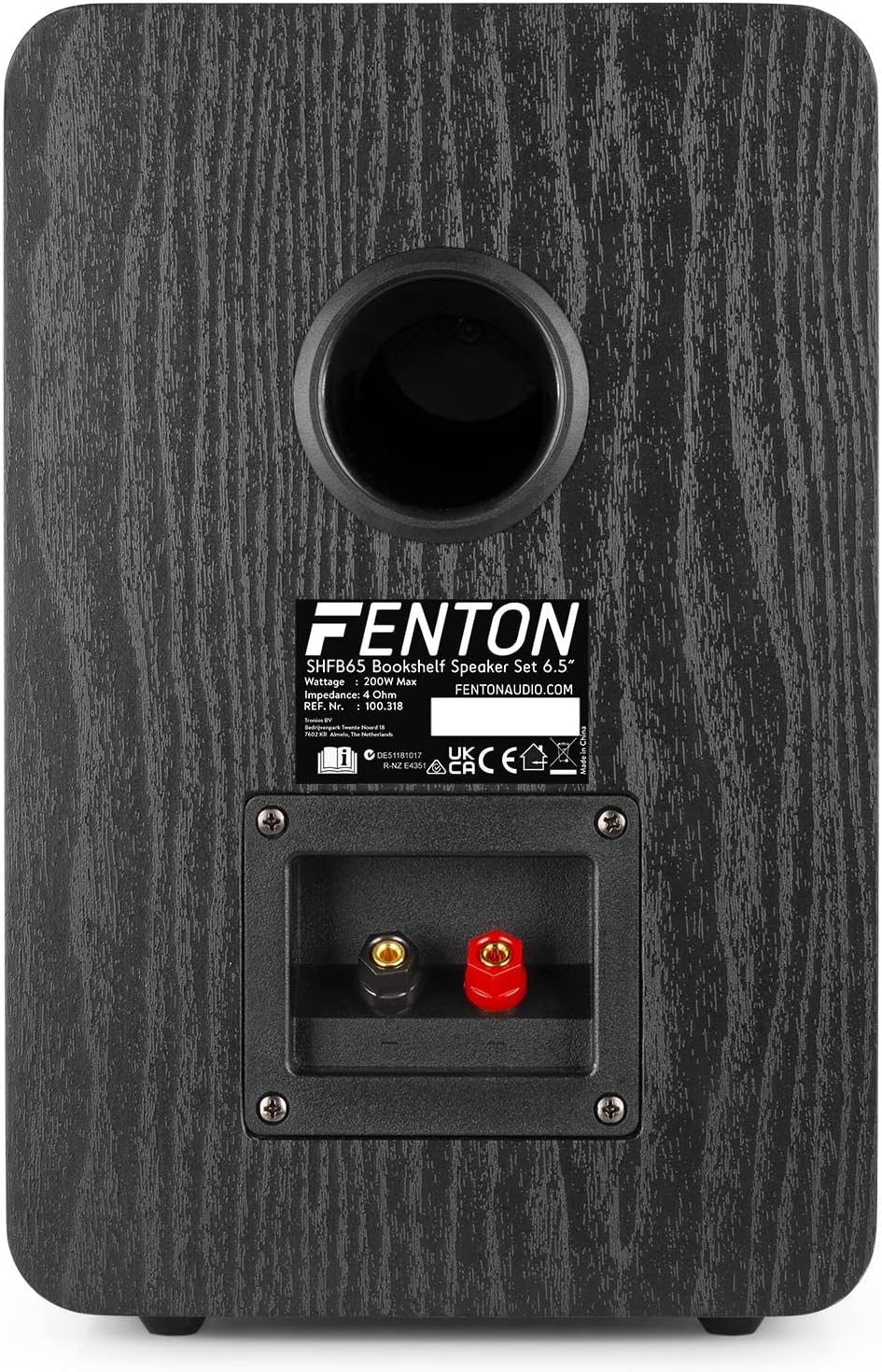 Fenton HiFi Stereoanlage 200 W - CD-Player, Bluetooth & Spotify Connect, DAB+/FM & Internetradio, US