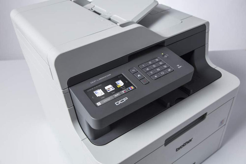 BROTHER DCPL3550CDWG1 Multifunktionsdrucker WLAN, LAN, ADF, WLAN, LAN, ADF