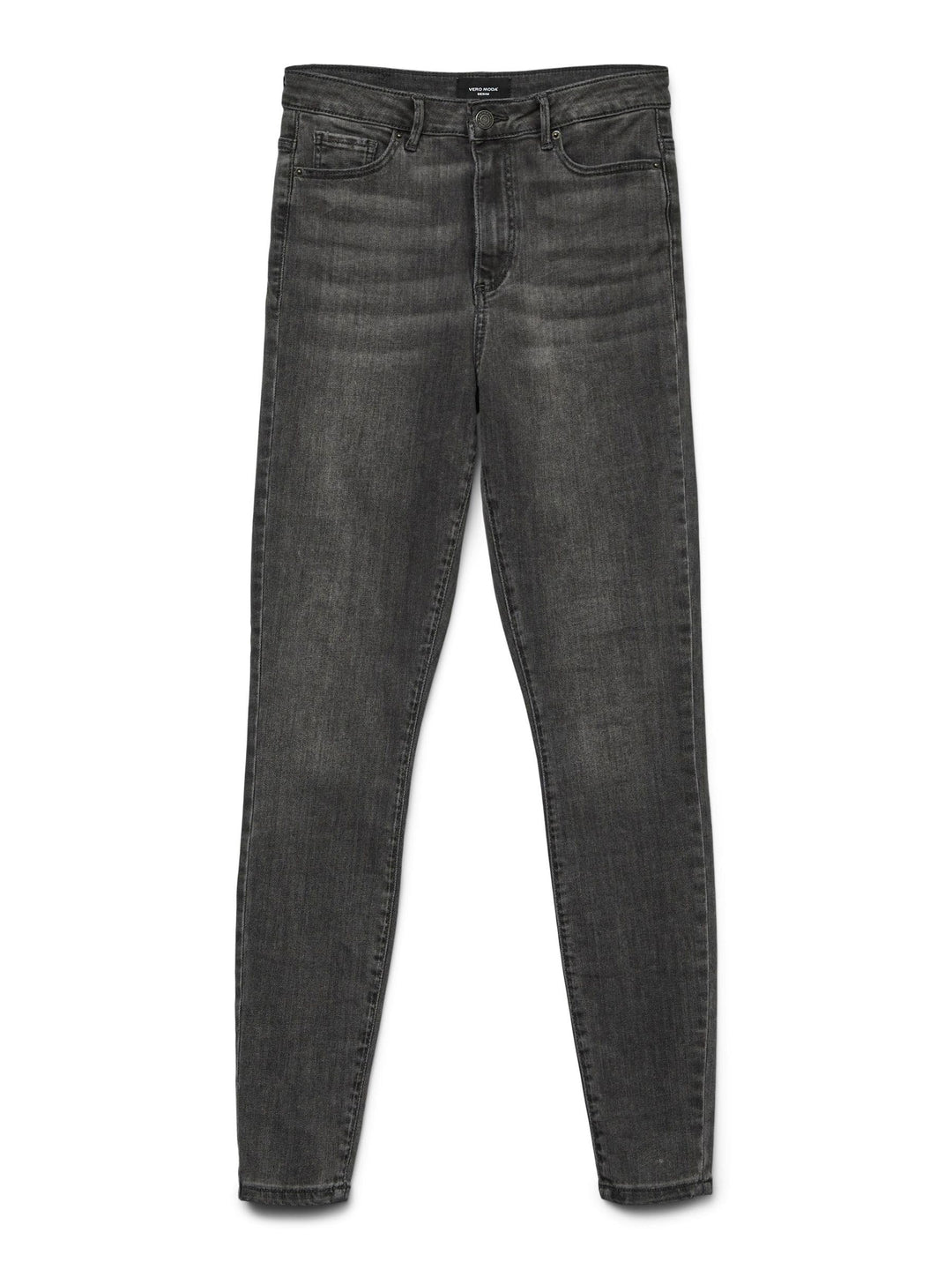 VERO MODA Female Skinny Jeans VMSOPHIA Hohe Taille Skinny Fit Jeans S / 30L Dark Grey Denim, S / 30L