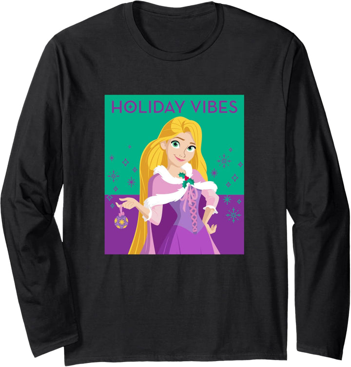Disney Princess Rapunzel Winter Holiday Vibes Langarmshirt