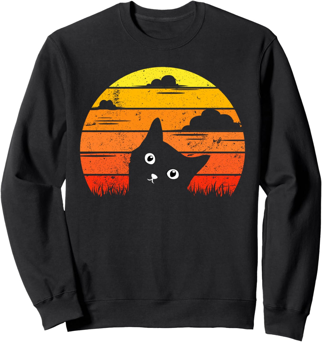 Katzen Katzenbesitzerin Katzenhalterin Katzenmotiv Geschenk Sweatshirt