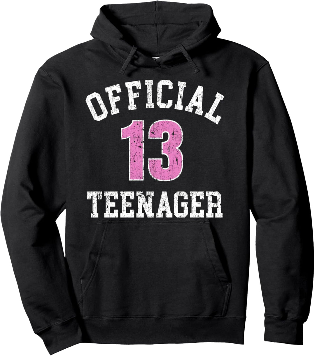 Offizielles Teenager T Shirt – Funny 13. Geburtstag Mädchen Pullover Hoodie