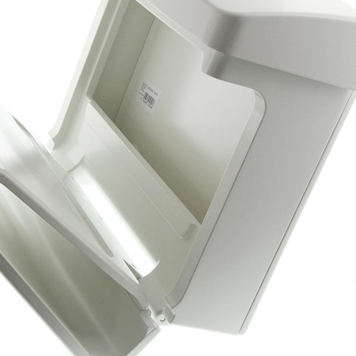 Burg-WÄCHTER Briefkasten mit Zeitungsfach ohne Namensschild, Kunststoff, Einwurf-Format DIN C4, 2 Sc