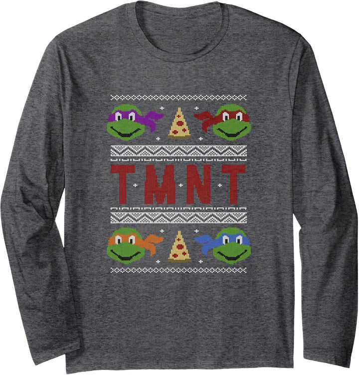 Teenage Mutant Ninja Turtles TMNT Ugly Sweater Langarmshirt