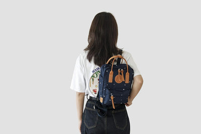 KAUKKO Kf Rucksack für Herren 8.26" x 4" x 10" Blau[k1007-5], 8.26" x 4" x 10" Blau[k1007-5]