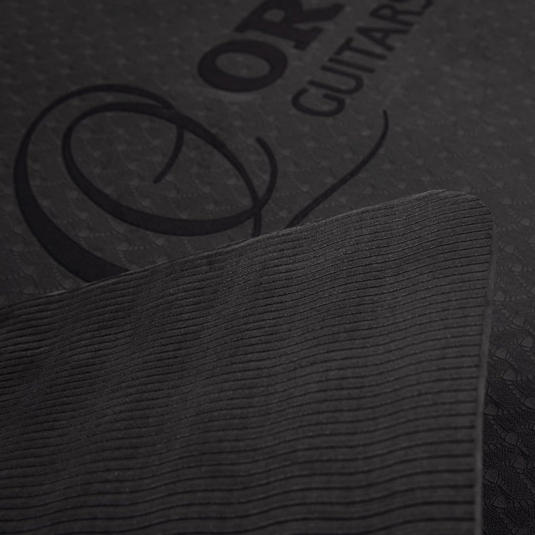 Ortega Guitars Instrument Work Mat - Matte zum Unterlegen - Rutschfest - Mit Halsstütze für Instrume