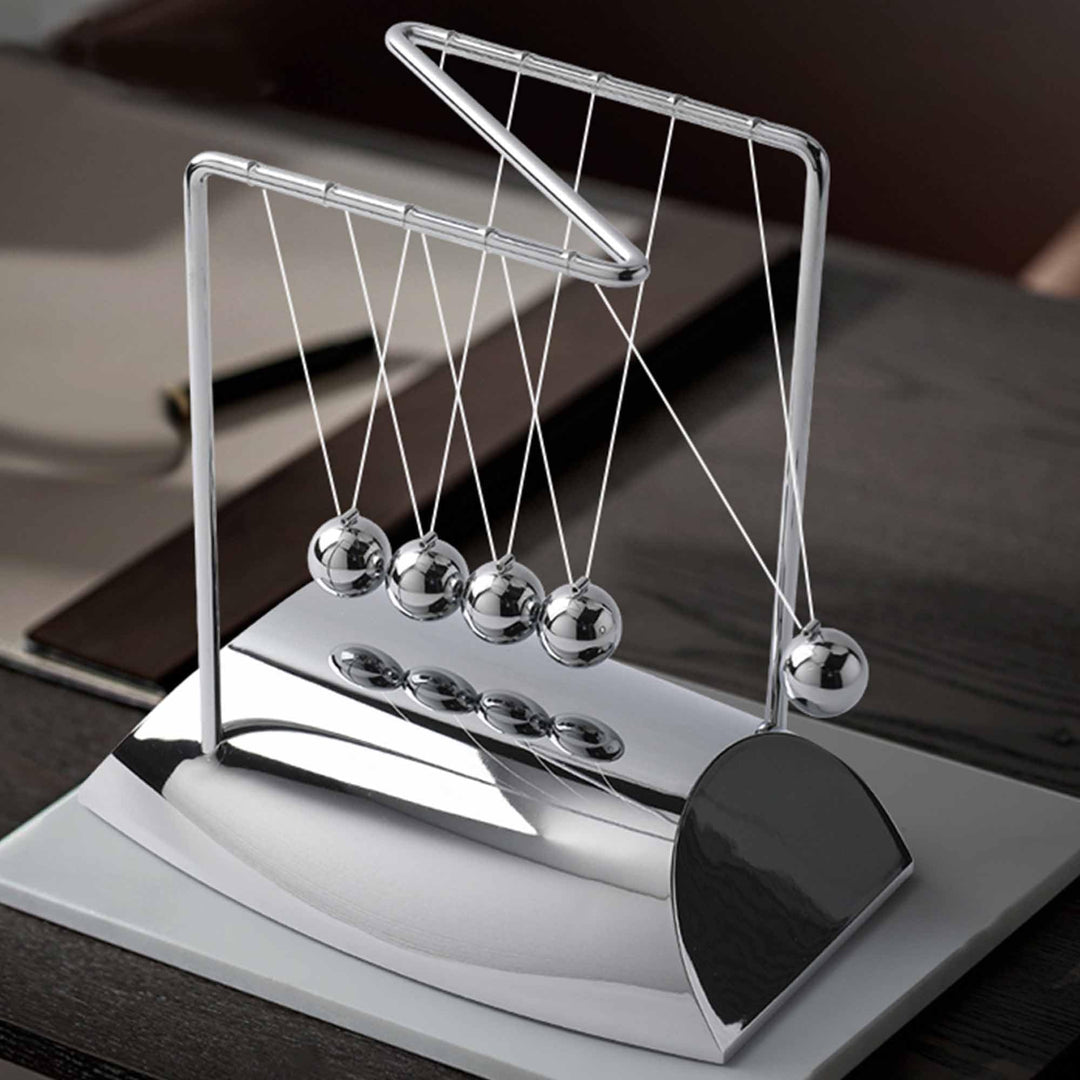 Einzigartige Z-Form Newton Kugelstosspendel Kugelspiel, Newton Pendel, 5 Kugeln Kugelpendel, Pendelk