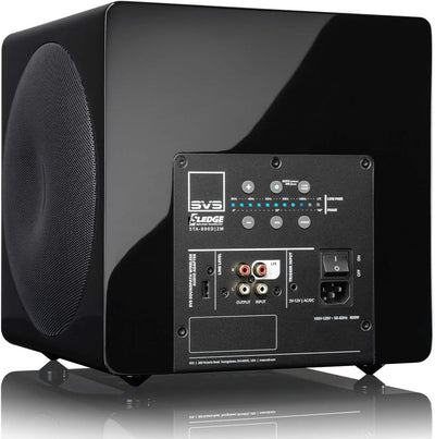 SVS 3000 Mikroversiegelter Subwoofer mit voll aktiven Dual-Treibern (20,3 cm (8 Zoll), Piano Gloss B